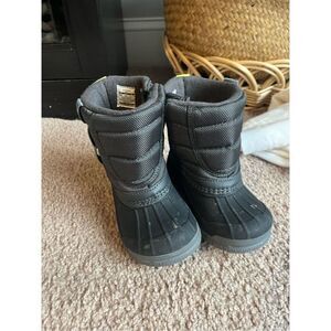 OshKosh B'Gosh Unisex-Child Splash Rain Boot Size 6 Toddler Grey